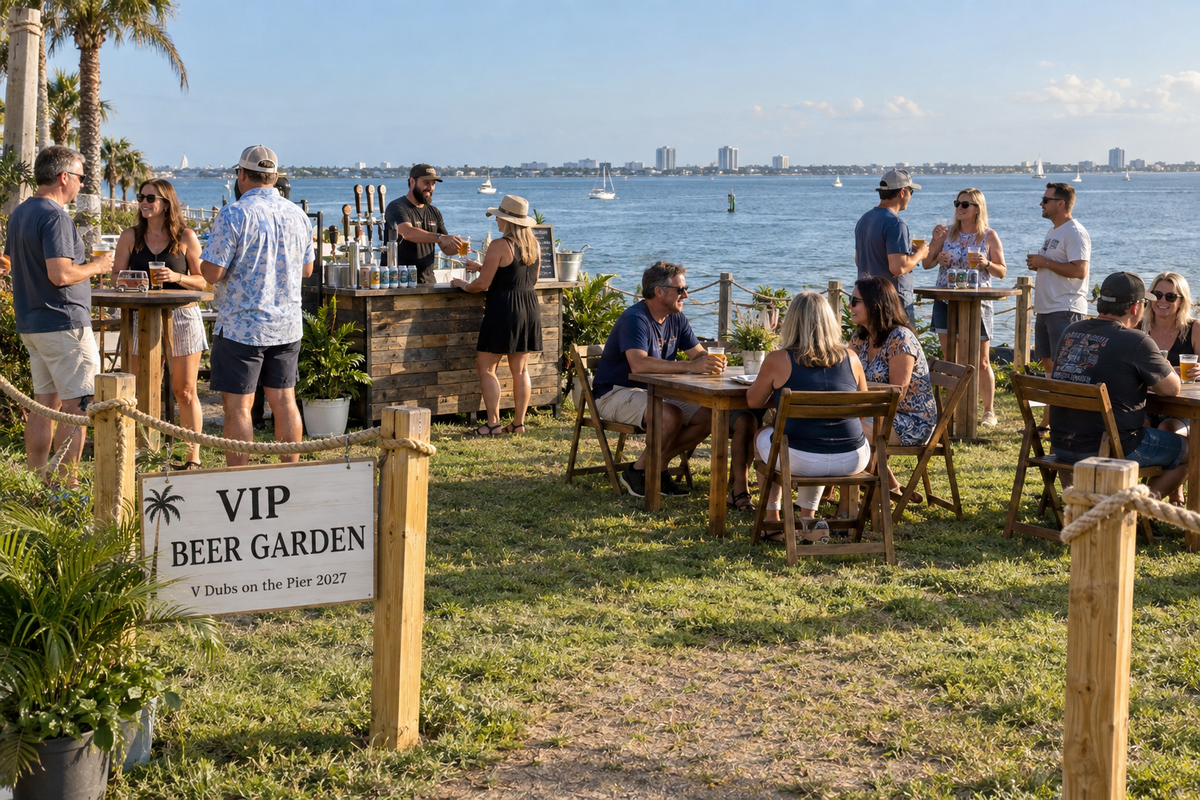 Pre-Sale Special: 2027 Private VIP Beer Garden (Does Not Include vehicle registration)