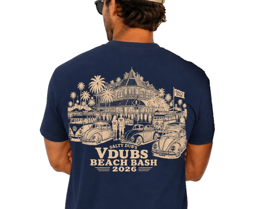 Preorder: 2026 Vdubs Beach Bash Event T-Shirt