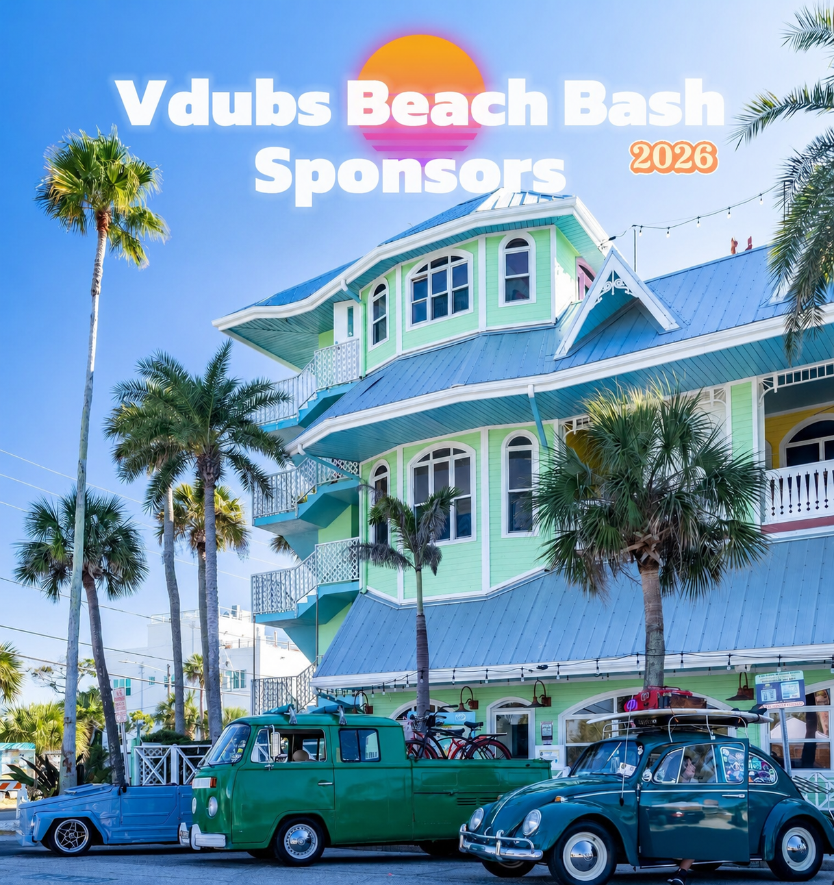 Sponsor the 2026 Vdubs Beach Bash