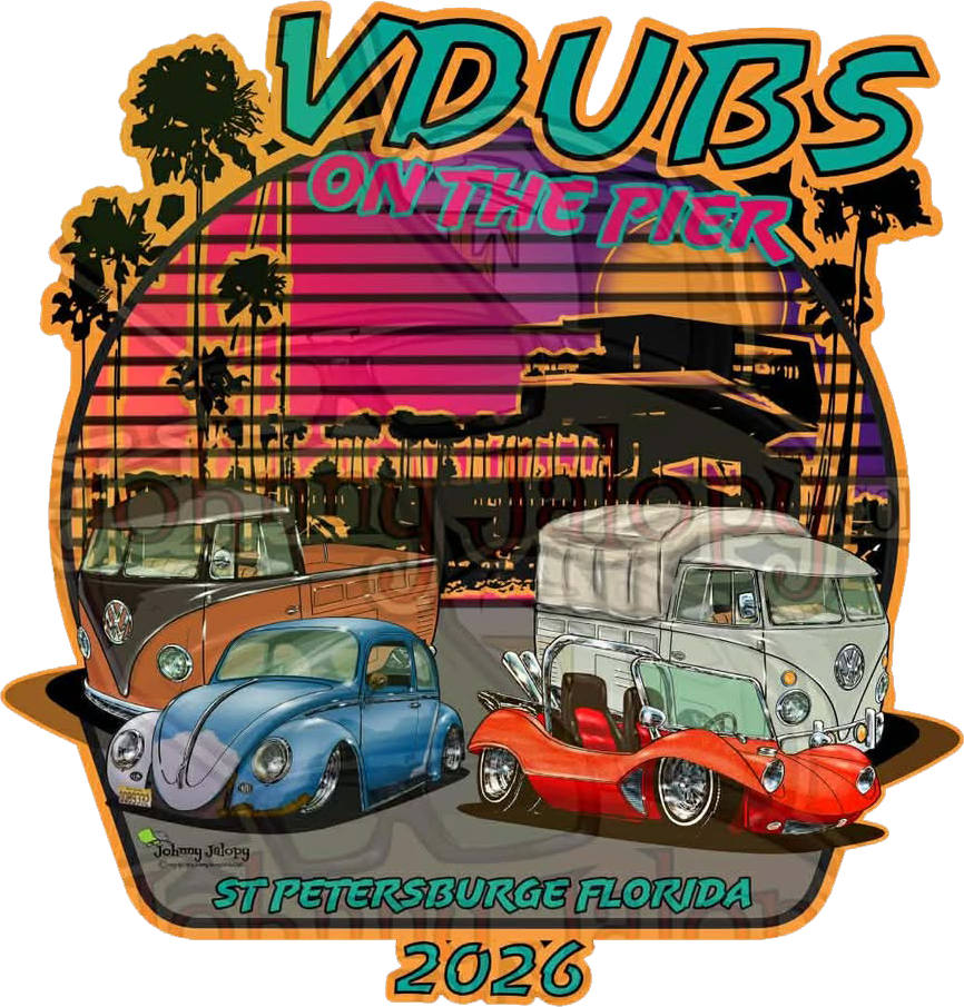 Vdubs on the Pier - 2026 T-Shirts