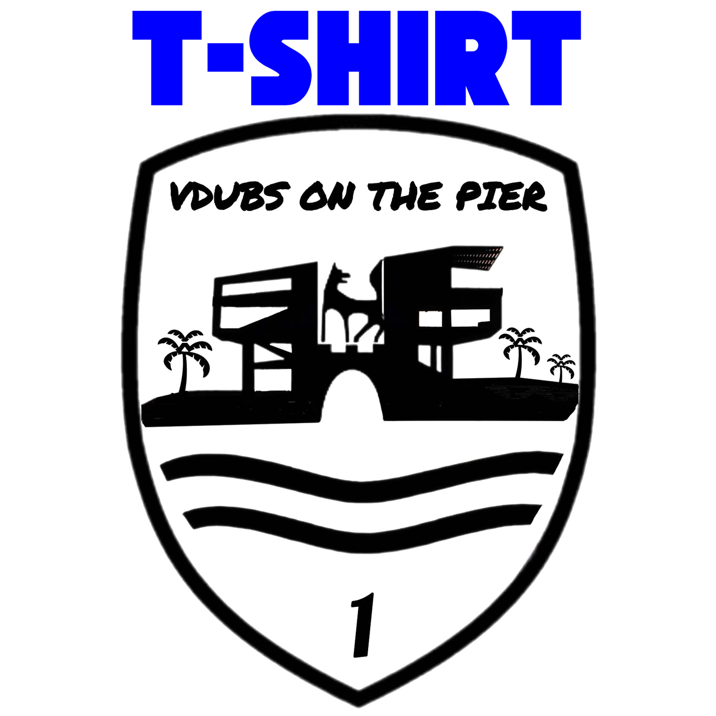 Vdubs on the Pier Event T-Shirt