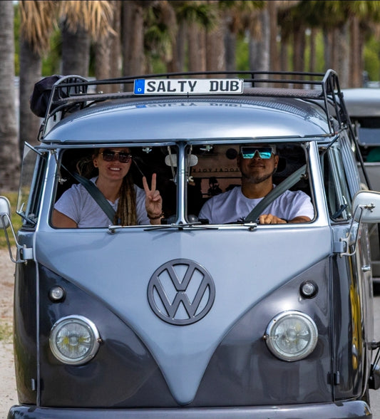 Salty Dub Euro-Style License Plate